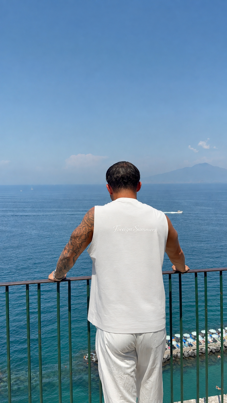 Foreign Summers Grey Sleeveless