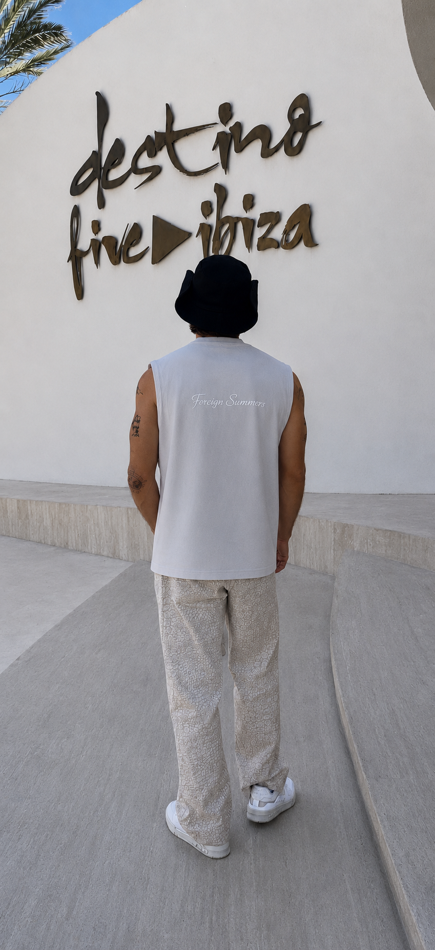 Foreign Summers Grey Sleeveless