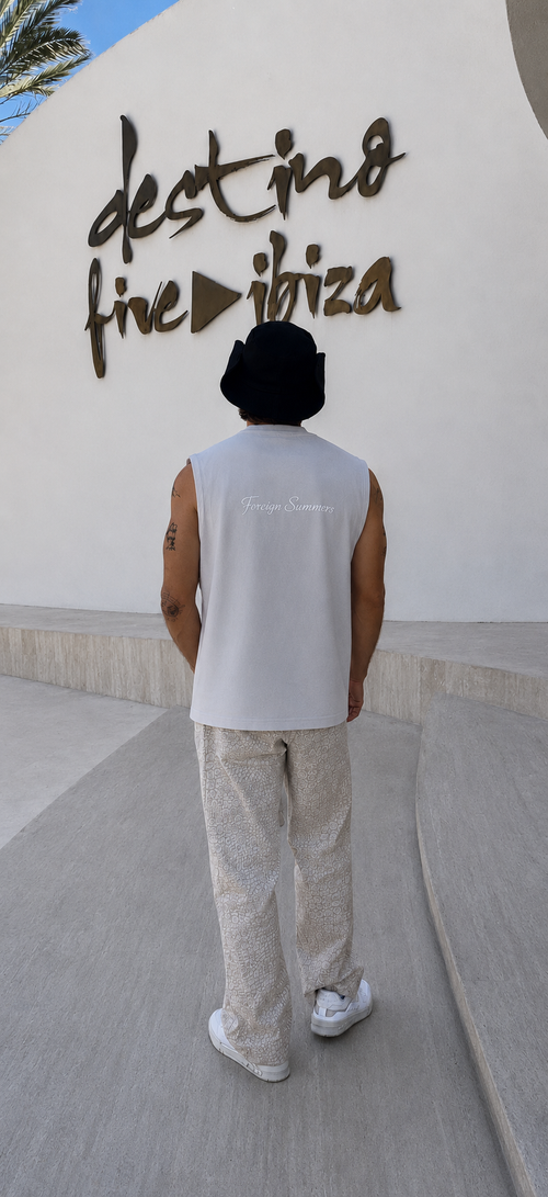 Foreign Summers Grey Sleeveless
